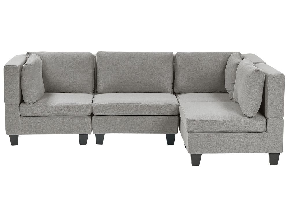 4 seater grey corner sofa discount
