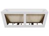 Vasca da bagno freestanding bianca 170 x 80 cm HASSEL_775642