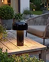 Wireless LED Table Lamp BESOS with Dimmer Metal Black