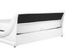 Faux Leather EU Super King Ottoman Bed White AVIGNON_689768