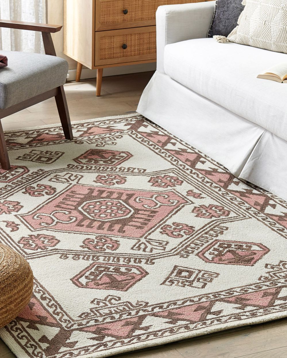 Rug TOMARZA Multicolour 140 x 200 cm Wool