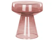 Set di 2 tavolini LAGUNA/CALDERA Vetro Rosso_883295