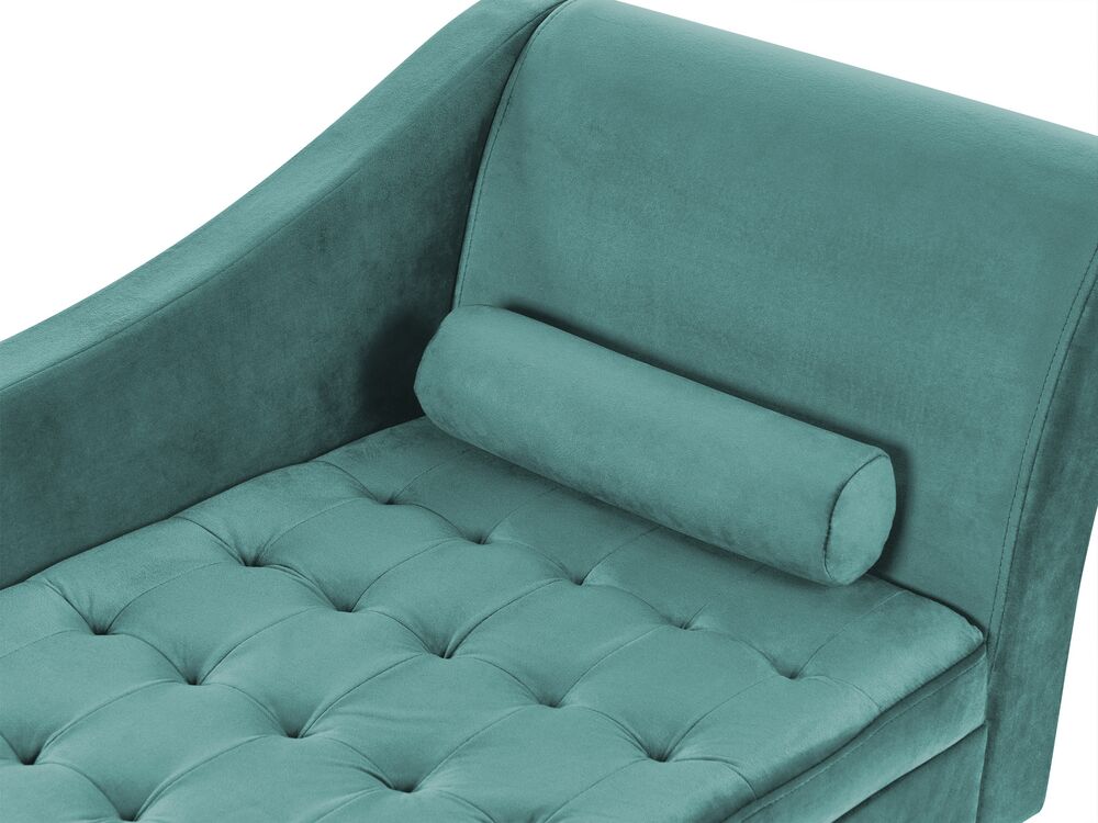 Modern velvet chaise lounge discount