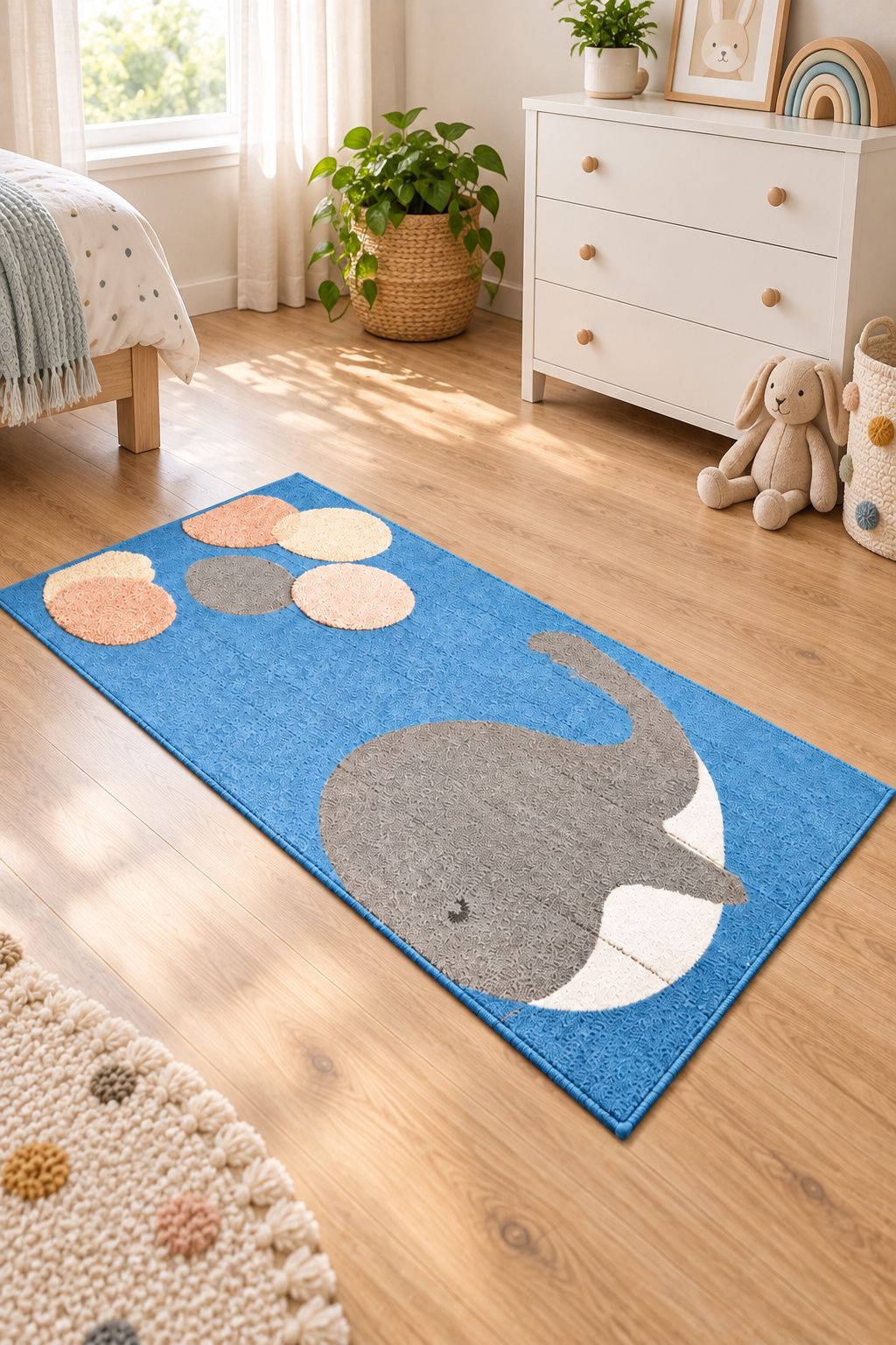 Zoocchini Flanell Decke Mit Wal-Motiv – 2er Set, 100% Baumwolle, Ca. 101,6 X 101,6 Cm, Weich & Atmungsaktiv