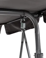 Patio Swing CHAPLIN Metal Dark Grey_1085541