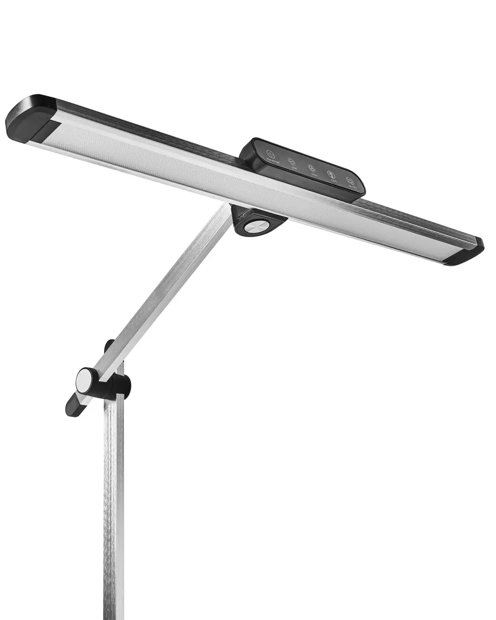 LED Desk Lamp SERPENS with Dimmer Silver_1019257