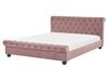 Velvet EU King Size Waterbed Pink AVALLON_846756