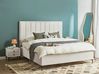 3 Piece Bedroom Set Boucle EU Super King Size Off-White SEZANNE_939812