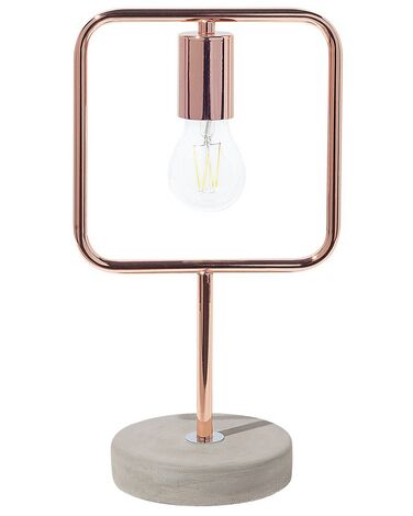 Metal Table Lamp Copper MUNDO