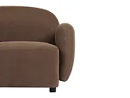 Sofa dla 2 osób JULE Brązowy_1145924