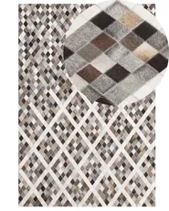 Tappeto AKDERE Marrone 160 x 230 cm Pelle naturale_751588