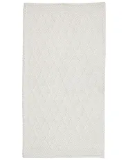 Dywan ERZIN Złamana biel 80 x 150 cm Wełna_806142