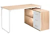 Scrivania angolare SOGNE 140 cm x 100 cm Marrone chiaro