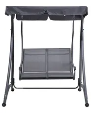 Patio Swing TESERO Metal Grey_691910