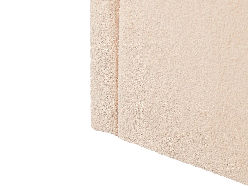 Trundle Bed Boucle EYBURIE 90 x 200 cm (EU Single) Peach Pink_907140