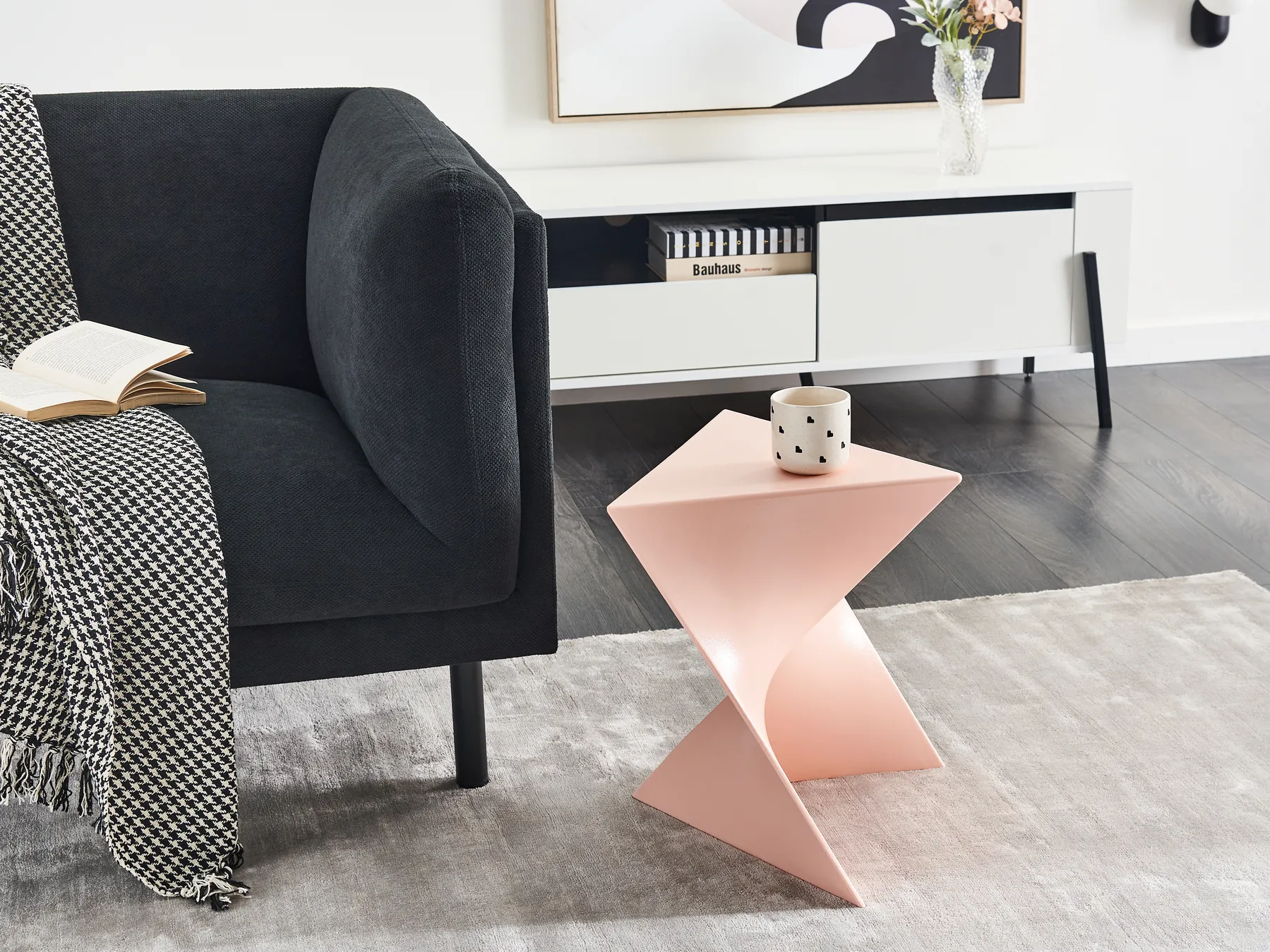Side Table PECOS Pastel Pink_986207