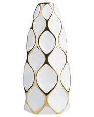 Wazon na kwiaty AVILA 36 cm Kamionka Biały_723136