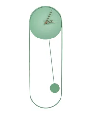 Wall Clock SALVAN 20 cm Metal Light Green_941089