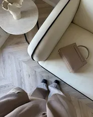 Sofa 3 Seater TONSBERG Fabric Light Beige_981627