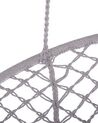 Macrame Hanging Chair Grey GABELLA_821578