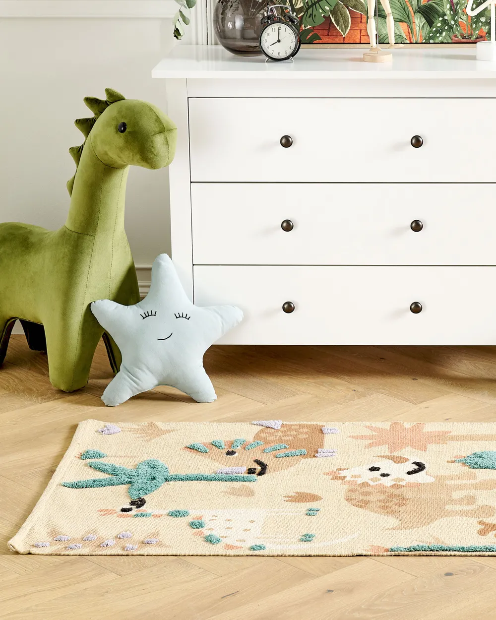 Tappeto per bambini STABAT Multicolore 80 x 150 cm Cotone