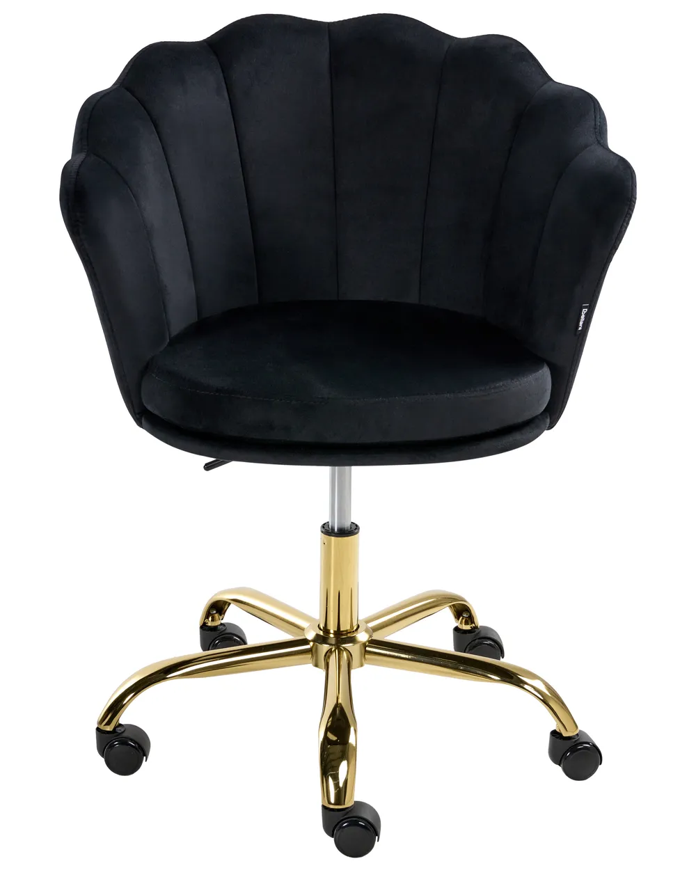 Desk Chair MONTICELLO Velvet Black_1025020