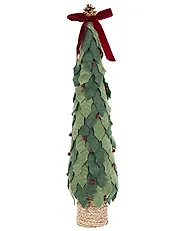 Zestaw 2 figurek dekoracyjnych SIMONIEMI 55/75 cm Choinka Zielony_1156673