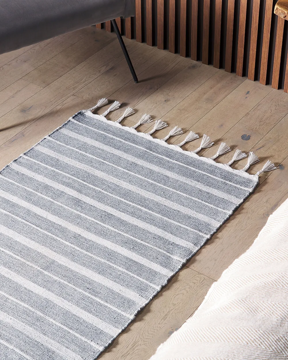 Tappeto BADEMLI Grigio chiaro 80 x 150 cm_1178622