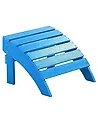 Garden Footstool ADIRONDACK Blue