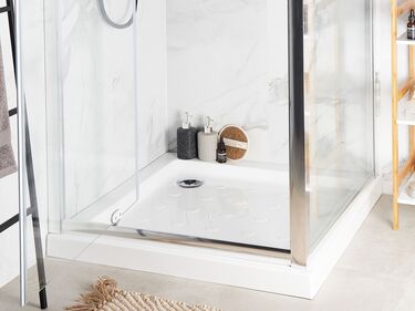 Shower Tray 80 x 80 x 7 cm White ESTELI 