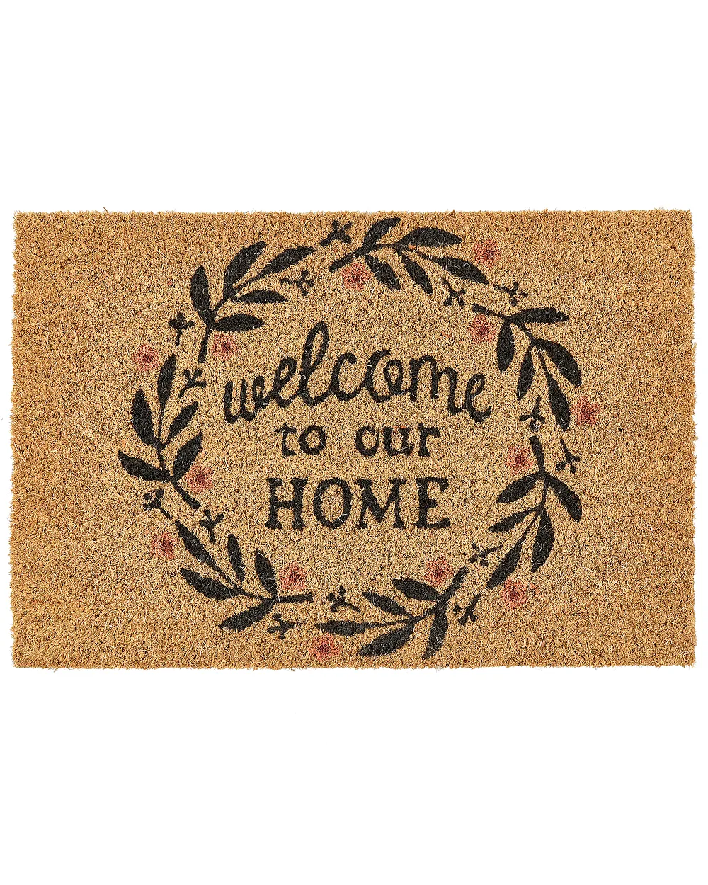 Paillasson Coco Hanse Home 45x70cm Chat Hello - Antidérapant Intérieur Extérieur