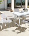 Set of 4 Garden Chairs Grey BUSSETO_931156