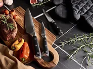 Set of 3 Knives IKEDA Black_1186159