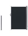 Markiza boczna zwijana 180 x 300 cm ciemnoszara DORIO_811816