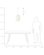 Pendant Lamp PADAMO White_955613