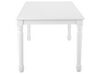 Klasszikus Fehér Fa Étkezőasztal 180 x 90 cm CARY_714240