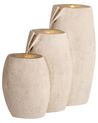 Fontana da giardino LED ARKLE Beige