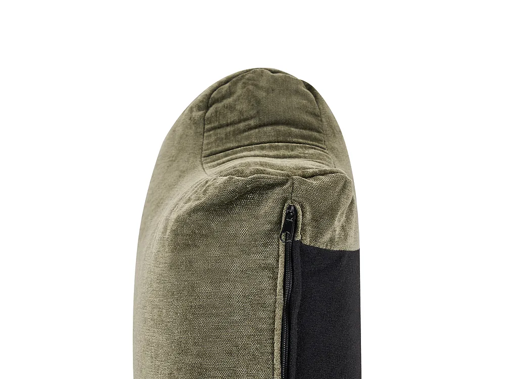 Sofa 3-Sitzer SKARO Chenillegewebe Grün_1156688