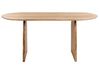 Table de salle à manger en bois d'acacia clair 180 x 90 cm SKYE_918721