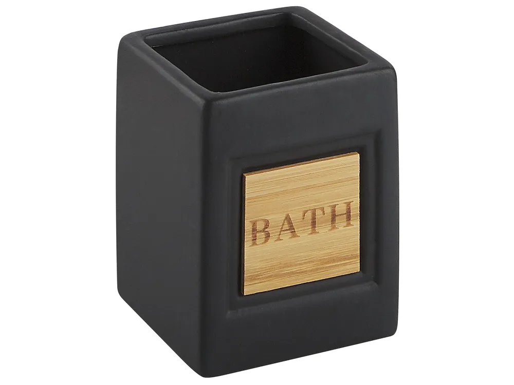 BGL Set di accessori da bagno nero opaco 4 pezzi portasciugamani da bagno 61 cm set di accessori da bagno regolabili