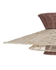 Pendant Lamp KABOMPO Rattan Brown_915495