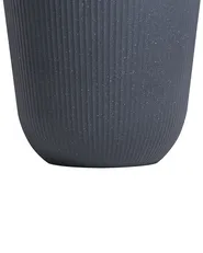 Kétdarabos virágcserép szett DRABA 44 cm Fekete_1123652
