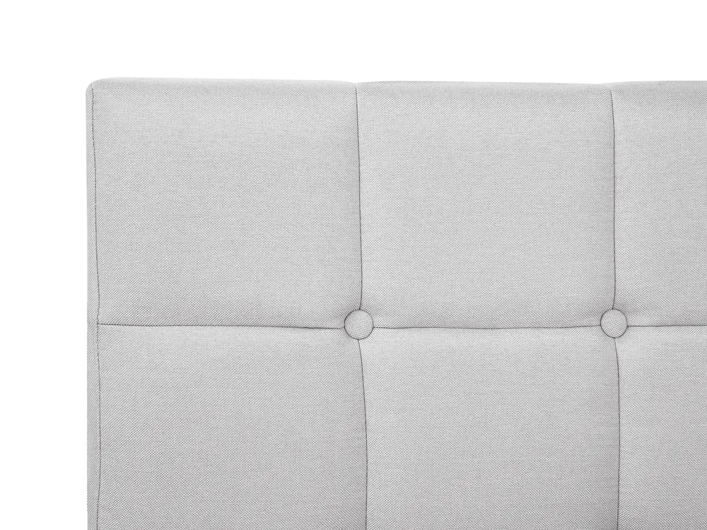 Divan Bed Fabric ADMIRAL 90 x 200 cm (EU Single) Light Grey_734745