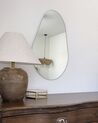 Nástěnné zrcadlo 40 x 65 cm stříbrné AUBAGNE_880897