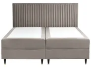 Divan Bed with Storage DAME Velvet Taupe 180 x 200 cm (EU Super King)_1004901