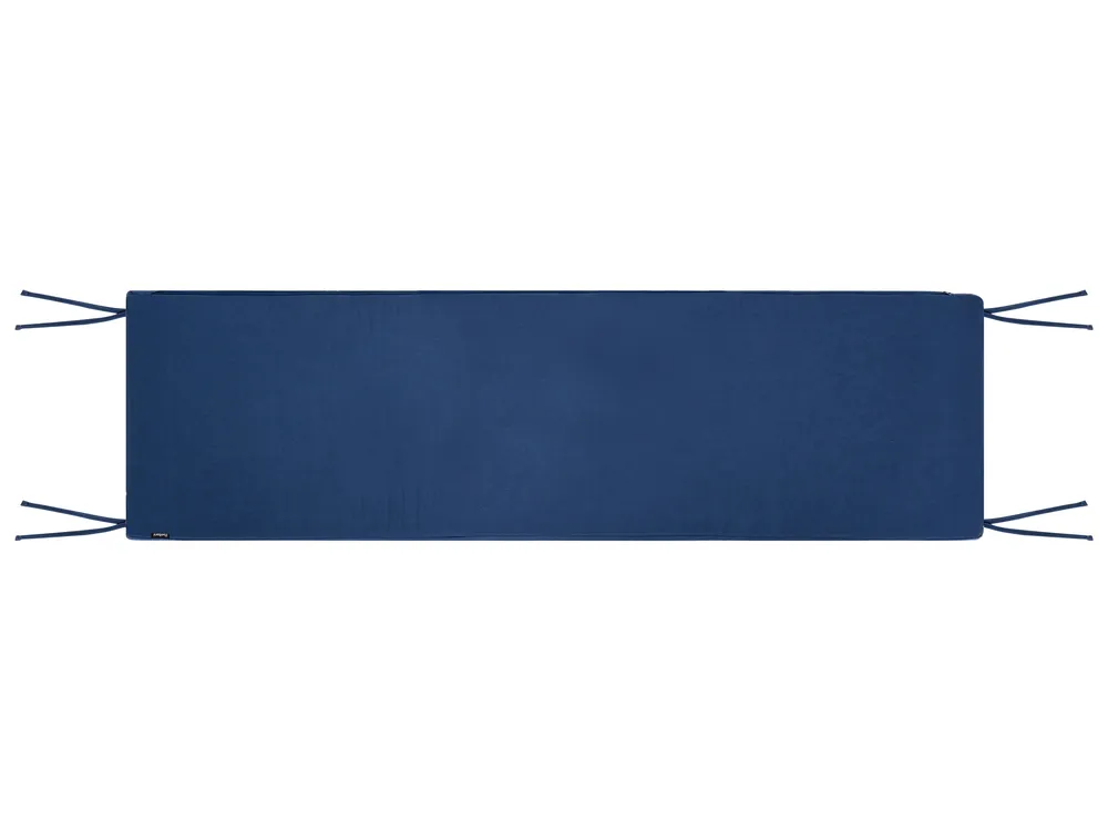 Bench Seat Pad Cushion TUSCANIA 157 x 34 cm Blue_1133385