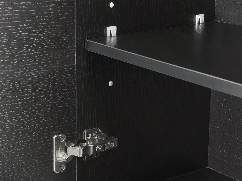 Armadio a muro per il bagno MATARO 40 cm Nero_788589