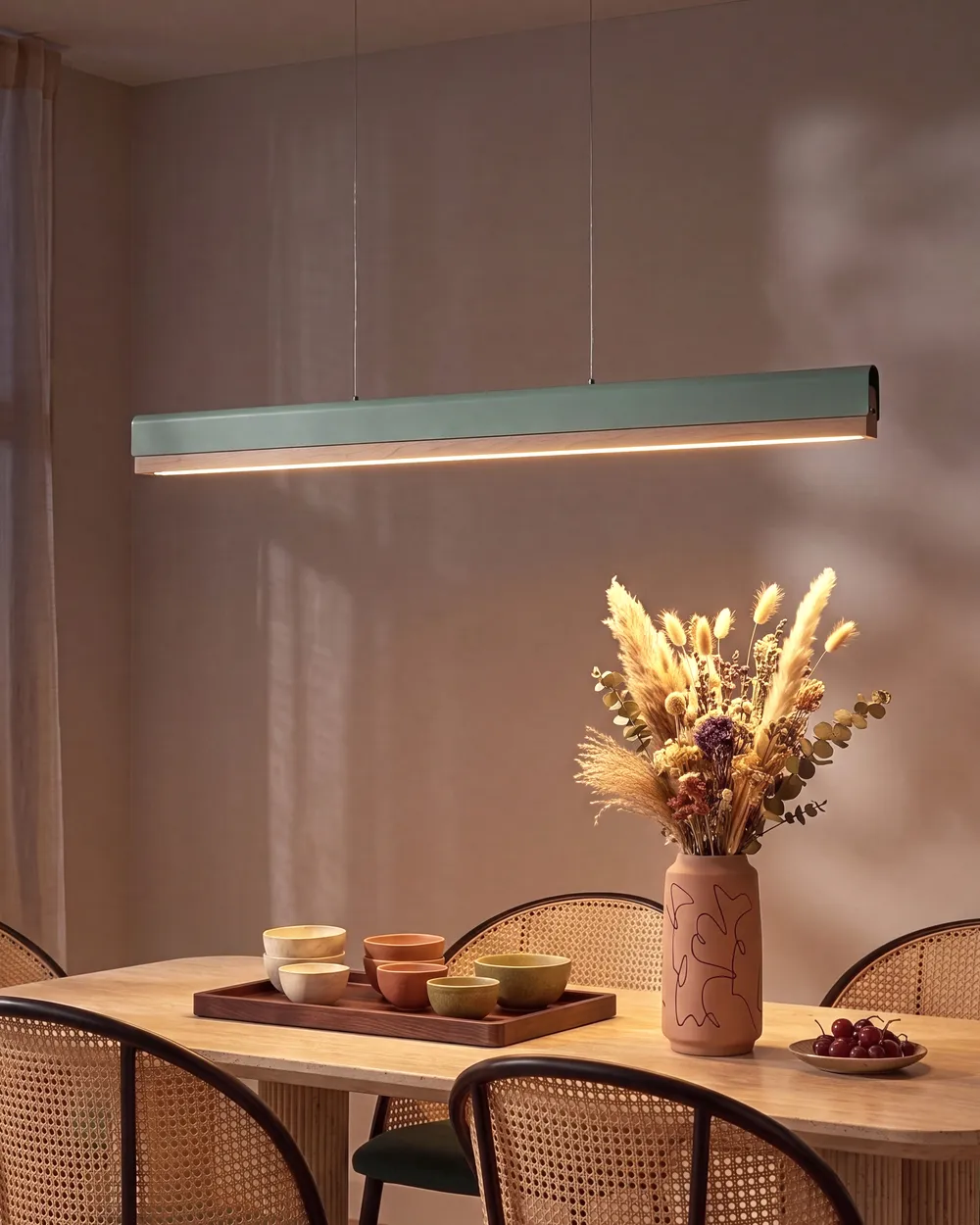 Lampa wisząca LED MARA Metal Miętowy