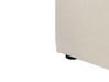 Letto contenitore rete a doghe tessuto beige 180 x 200 cm RENNES_924494