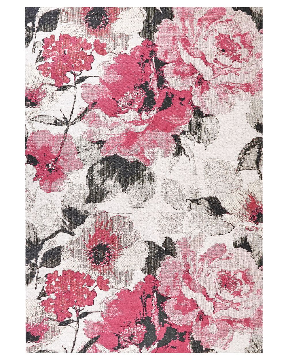 Teppich EJAZ Rosa 140 x 200 cm Baumwolle